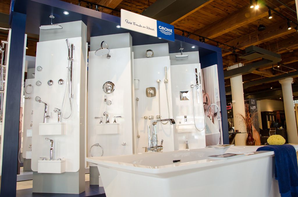 Grohe showroom display